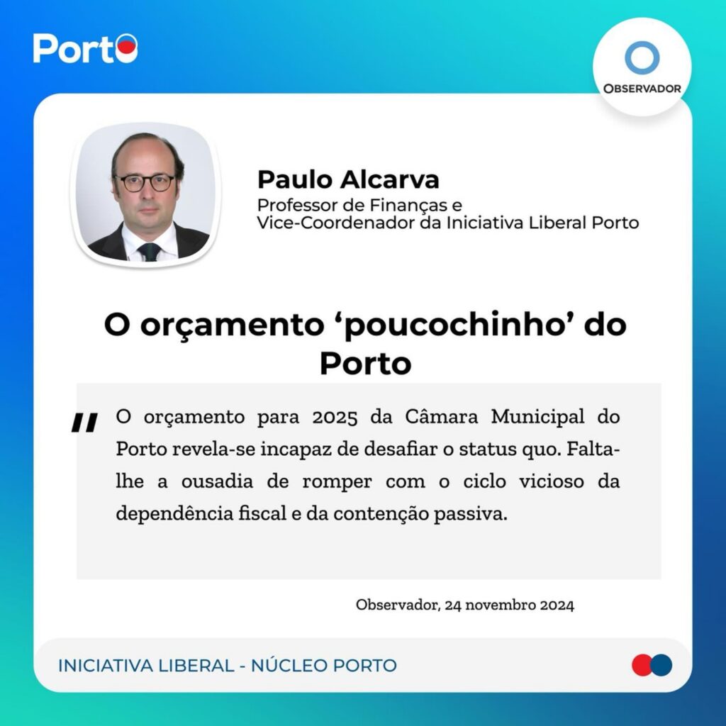 O orçamento “poucochinho” do Porto