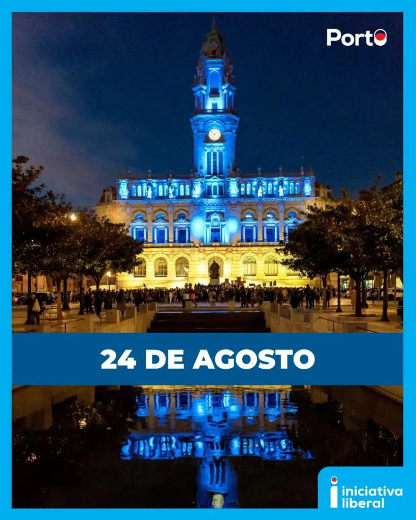 24 de Agosto: do Porto liberal à defesa da liberdade na Ucrânia