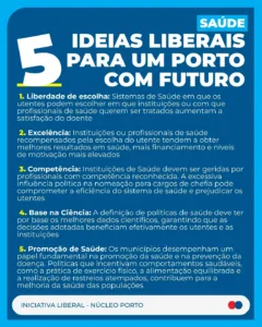 Cinco propostas liberais para melhorar a saúde e o bem-estar no Porto