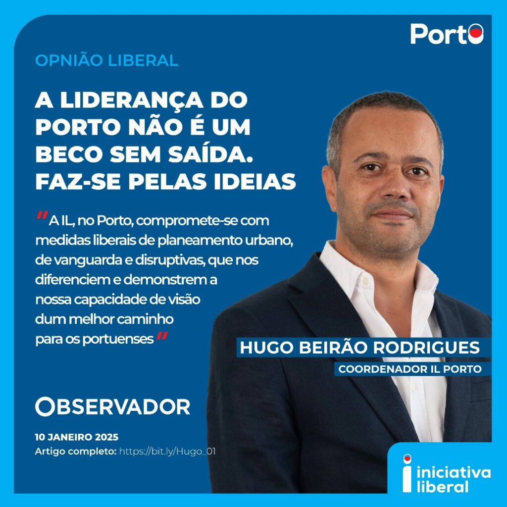 A liderança do Porto não é um beco sem saída. Faz-se pelas ideias