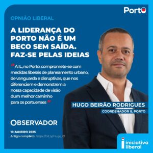 A liderança do Porto não é um beco sem saída. Faz-se pelas ideias